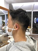 ヘッズ 本八幡店(HEADS)&nbsp;かき上げヘア　ニュアンスマッシュ　サイドパート　韓国マッシュ