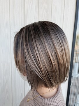 カナロア(KANALOA) KANALOA☆外国人風グレージュミルクティーバレイヤージュ