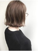 外ハネボブ ＊ チョコレートブラウン