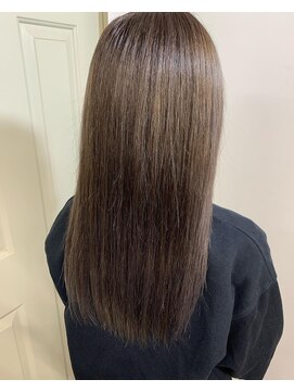 サロンドマックス(salon de max) 《salon de max》暗髪なのに透明感☆グレージュ