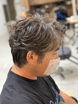 ウトシティ メンズパーマ