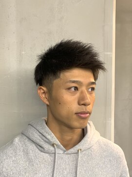 フランクスバーバーザスタンド(Frank’s barber the stand) ビジネスアップバングベリーショートフェードF