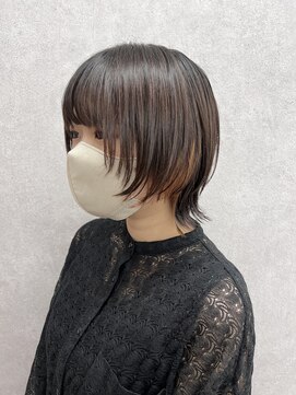 ヘアサロン ドットプラス 町田店(dot. plus) 【三輪 紗弓】ショートウルフ