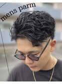 波ウェーブ(ツーブロック/メンズ/パーマ/ブリーチ/ツイスト)