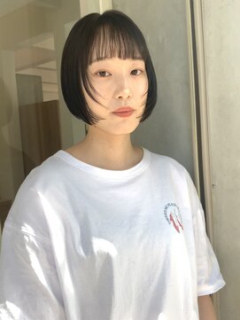 ロンドネートゥル 新潟(Lond naitre) 顔周りレイヤーボブアッシュ［新潟/万代］