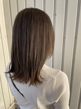 ジップ 浜田店(zip) 透明感ベージュ×20代ガーリー