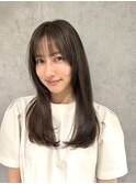 レイヤーカット/顔周り/ナチュラルブラウン/10代.20代.30代