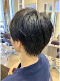 メンズ ショート ウルフ マッシュ