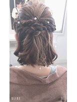 レディスペヘアー(redispe hair)&nbsp;ハーフアップ【名古屋駅・名駅・名駅西口・名古屋駅西口】