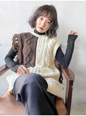 【unami】ボブ×ふんわりカール 澤田杏奈
