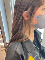 イマジン 川越(IMAGINE)&nbsp;20代30代大人可愛い髪質改善艶感セミロングミルクティーベージュ