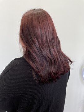 ヘアーアンドスパ フェリーチェ ミチ 野田屋町店(HAIR&SPA felice MICHI) 【feliceMICHI 豊田希美】ピンクブラウン