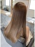 【最上級の艶髪】カット＋髪質改善ストレート＋艶髪トリートメント　￥30000