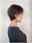 首を長く、うなじを綺麗に…ハンサムショート★