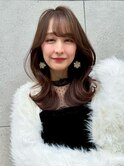 中川智帆/似合わせカット/メルティカラー/フェミニンロング/前髪