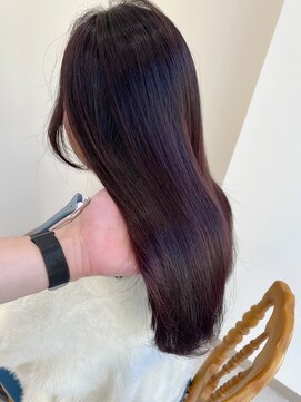 シュヴー 浦安店(CHEVEUX) 5トーン ラベンダーベージュ 髪質改善