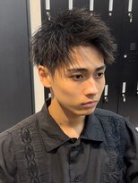 アッドバイケーツー 心斎橋(add by k-two Men's)&nbsp;黒髪スパイキージェット/スパイキーショート/メンズカット