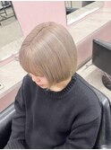 ブリーチ2回でつくるミルクティーベージュ