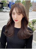 【池袋髪質改善】韓国風くびれセミロング