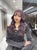 ラピス 渋谷本店(Lapis) ラベンダーグレージュ/ホワイトグレージュ/ミニウルフ