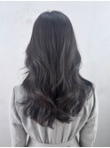 ロング韓国ヘアくびれヘア美髪顔周りレイヤー_ba545201