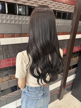 デザインサロンリア(design salon Lia) 前髪/アンブレラカラー/こなれミディ/イメチェン/ウェーブパーマ