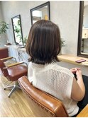 【LAMP HAIR DESIGN 堀田】レイヤーボブ/アッシュベージュ