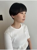 刈り上げマッシュショート