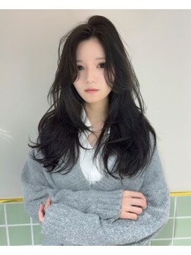 ナンバー アンフィール 渋谷(N° anfeel) 【星野指名】垢抜ける柔らかい韓国レイヤーカット/渋谷