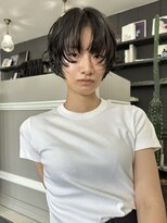 ナービス(NARVIS)&nbsp;ナチュラルショート/長めバング/デザインカット