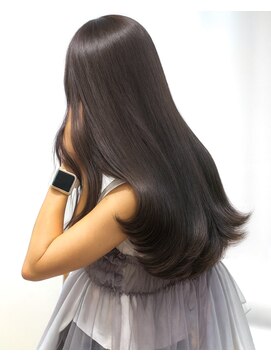 アリー 原宿 表参道(ALLY) ALLY宍戸　髪が柔らかく見えるチャコールグレー