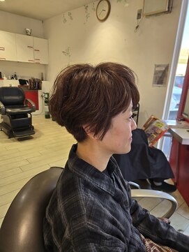 刈り上げショート