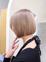 ユルク(JURK nagoya)&nbsp;【beforeあり】ブリーチ１回ミルクティーベージュ