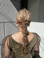 カペリベラ CapelliBella 香里園店&nbsp;編み下ろし/お呼ばれヘア/ヘアセット