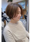 小顔ショート【ひばりヶ丘/ショート/ショートボブ/前髪カット