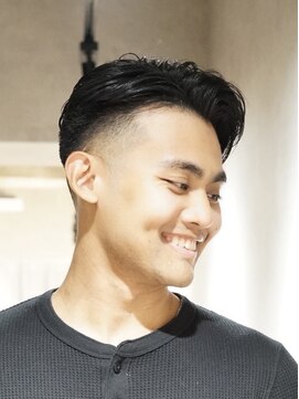 ダウズバーバーショップ 渋谷(dau's barber shop) 【サイドパート】メンズ/バーバー/渋谷/宮益坂