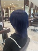 青みしっかり深めネイビー