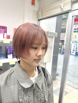 アクルヘアーバイテソロ(AKUR hair by tesoro) ピンクベージュ
