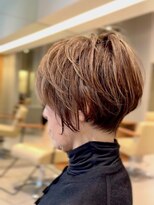 キミトヘアデザインアンドスパ(Kimito Hair design&spa)&nbsp;30代　ミディアムレイヤー　レイヤーカット　ショート
