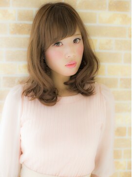 アジールヘア 池袋東口店(agir hair) 大人可愛いミディアムカール【池袋】池袋池袋東口