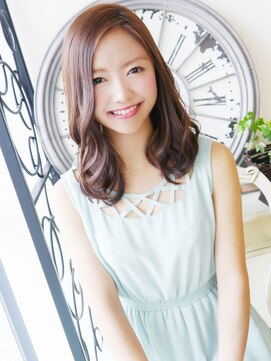 ヘア ジュレ ドゥ(hair jurer deux) 【ヘアジュレドゥ 古居】 クール愛され大人女性セミロング