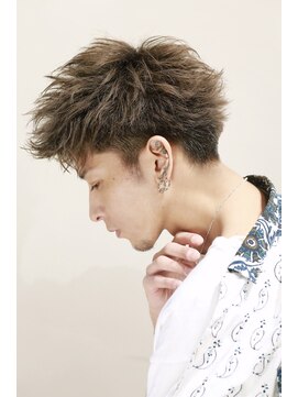 リップスヘアー 銀座(LIPPS hair) 横顔が決まる『ドラゴンジェットモヒカン』