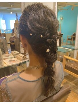 リスタバイネオリーブ 浅草(Re:sta by neolive) 編み下ろしパーティーアレンジ　Re:sta by neolive