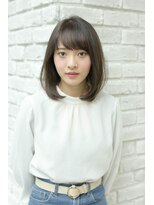 エルサフィロ ヨドヤバシ(el zafiro yodoyabashi)&nbsp;【el zafiro yodoyabashi】大人女子アッシュグレーボブ