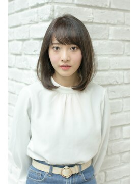 エルサフィロ ヨドヤバシ(el zafiro yodoyabashi) 【el zafiro yodoyabashi】大人女子アッシュグレーボブ