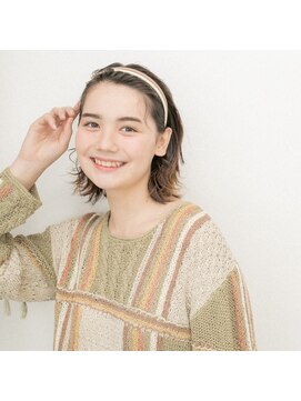 アピッシュ ギンザ(apish ginza) tomoヘア＊似合わせヘアアレンジ　カチューシャ二連付け