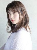 ナチュラルミディ×ニュアンスカラー 鶴ヶ峰 美容院