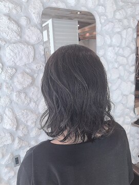 レム 青葉台(REM) デジタルパーマボブ/グレージュ