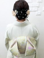 ヘアーメイク ティアラ(Hair make Tiara)&nbsp;訪問着~飾り帯~