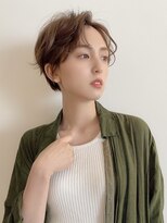 ラ ブレス なんばスカイオ(LaBless)&nbsp;30代40代人気★くびれショート　センターパート